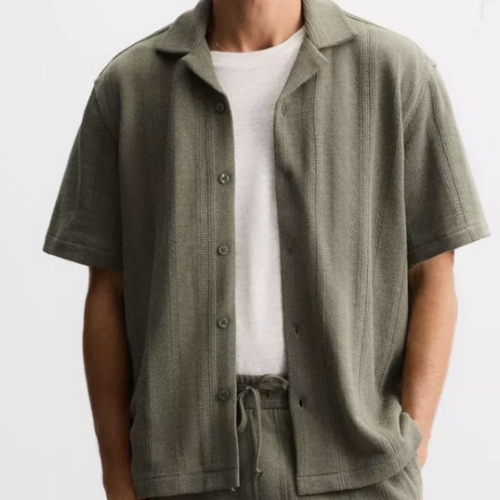 JACQUARD TEXTURED SHIRT